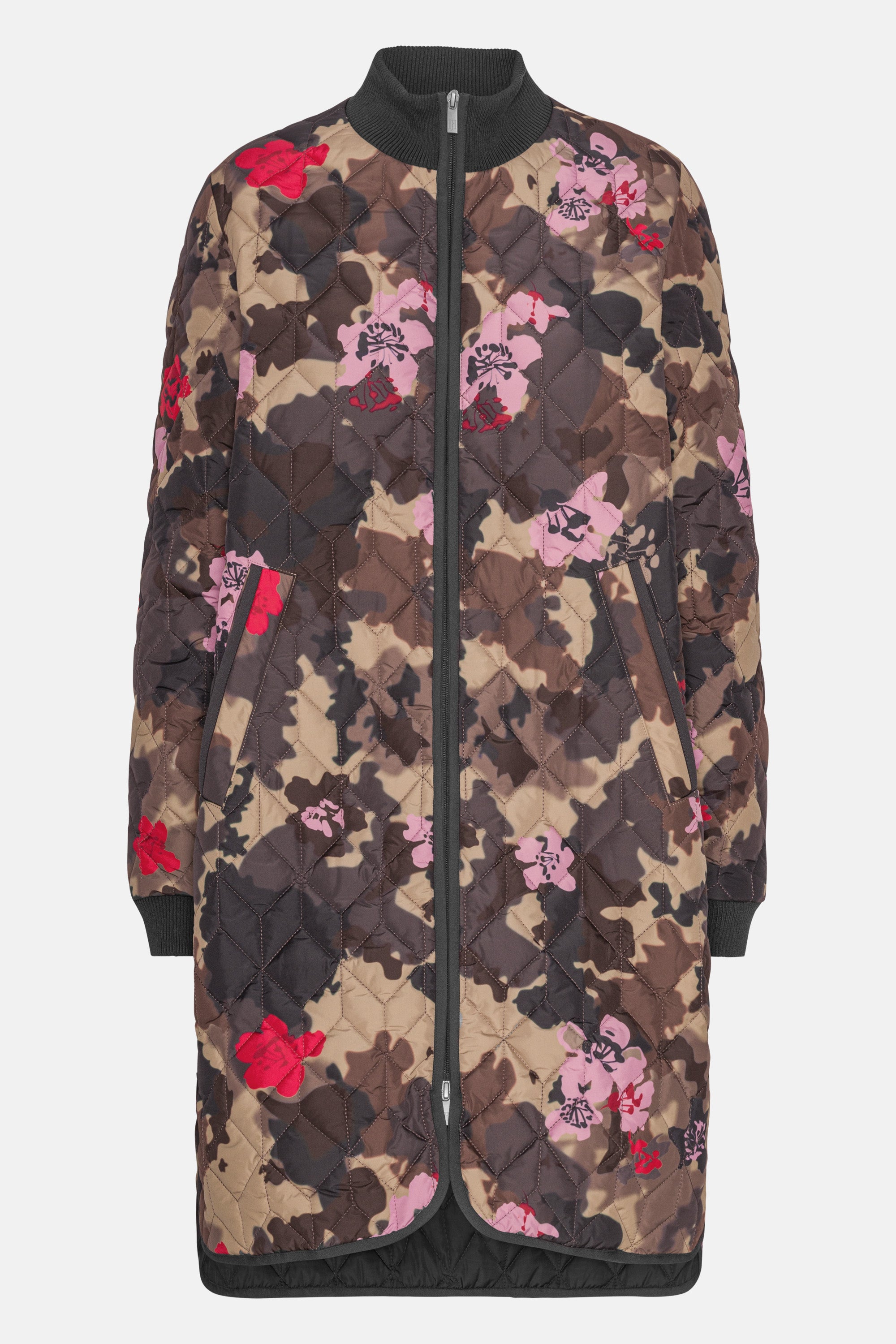 Ilse Jacobsen Hornbæk Outerwear Steppjacke Coat 799 Floral Camo